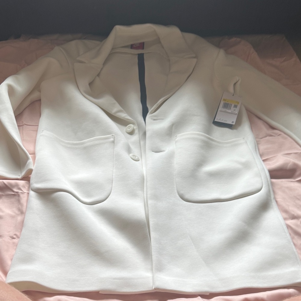 Nike Men's Cream Trench Coat